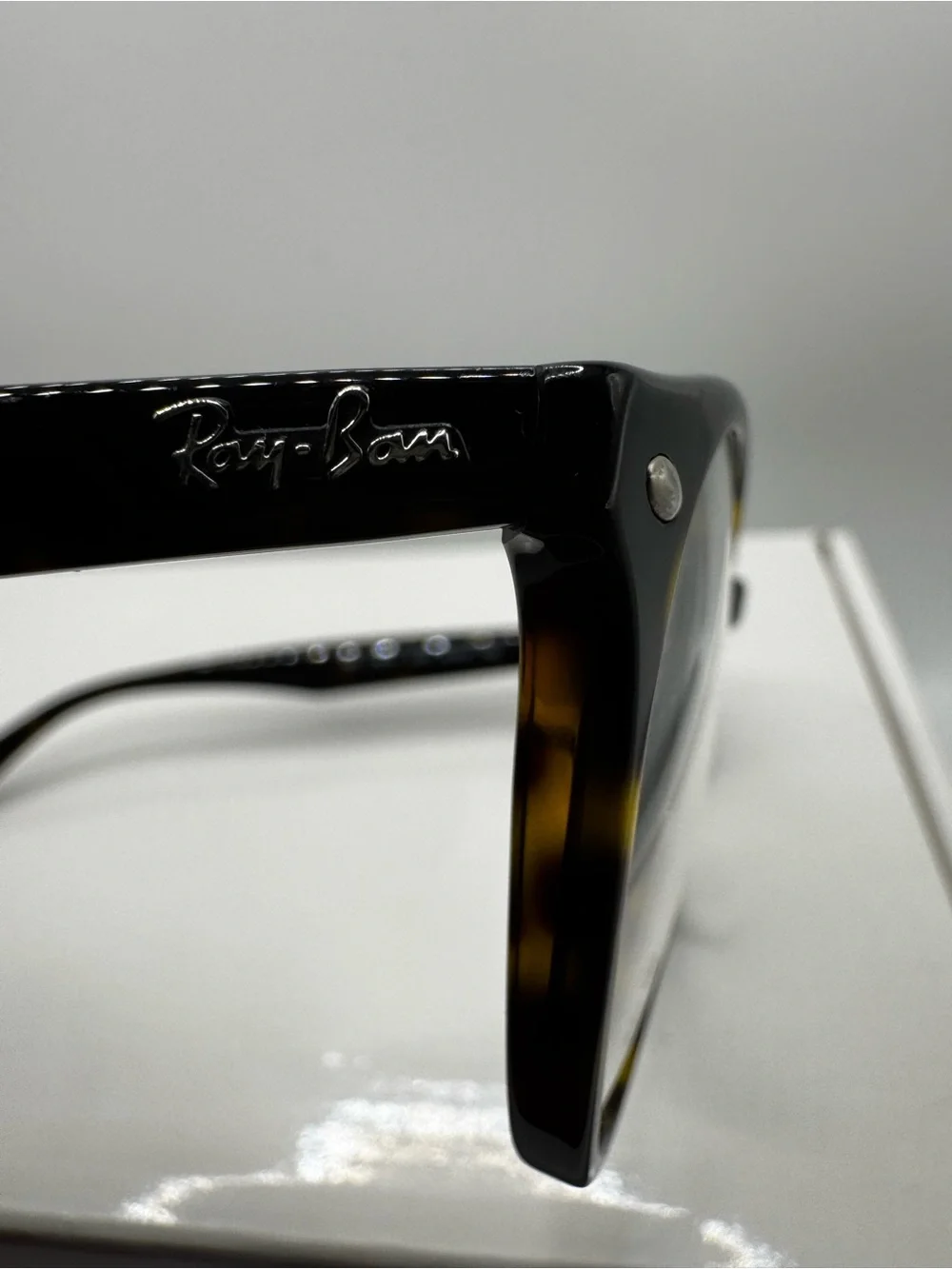 ⁠Ray-Ban RB 2180-V 2012 Eyeglasses Frames Havana Tortoise Round 49 21 145 Authen